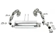 CARGRAPHIC GT Sportuitlaatsysteem zonder verwarming / met ID42 GT-spruitstukken. Porsche 964 Carrera 2/4/RS - 96411104504, 96411104605, 96411104502, 96421103905, 96421103932, 96421104004